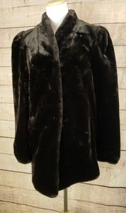 Sajon Vintage Faux Fur Coat